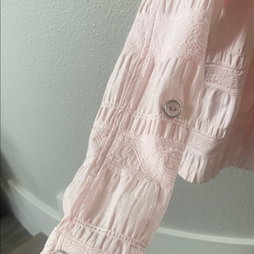 Christopher & Banks Light Pink Utility Jacket - Picture 4 of 12